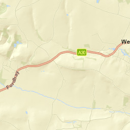 West Coker Street Map