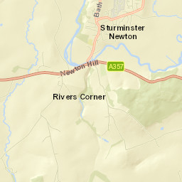 Sturminster Newton Street Map