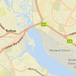 Totton Street Map
