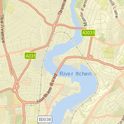 Southampton Street Map