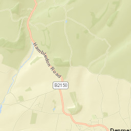 Denmead Street Map