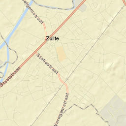 Zulte Street Map