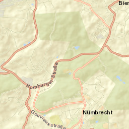 Nümbrecht Street Map