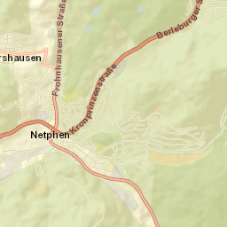 Netphen Street Map