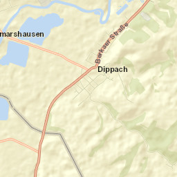 Dippach Street Map