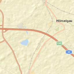 Hörselgau Street Map
