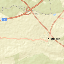 Klettbach Street Map