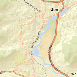 Jena Street Map