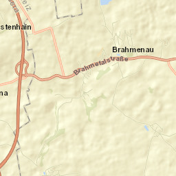 Brahmenau Street Map