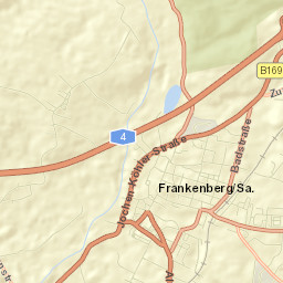 Frankenberg Street Map