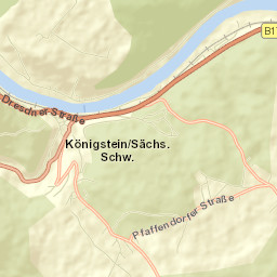 Königstein Street Map