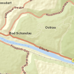 Bad Schandau Street Map