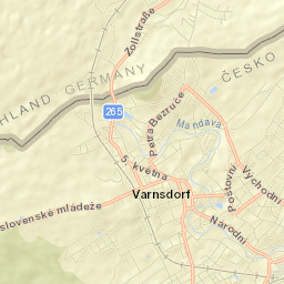 Varnsdorf Street Map