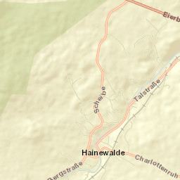 Hainewalde Street Map