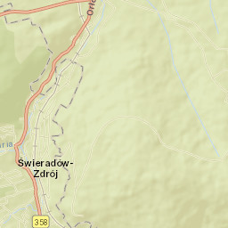 Świeradów-Zdrój Street Map