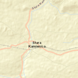 Stara Kamienica Street Map