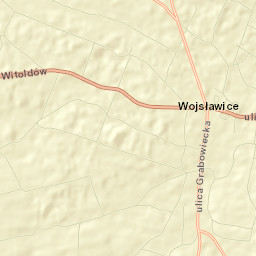 Wojsławice Street Map