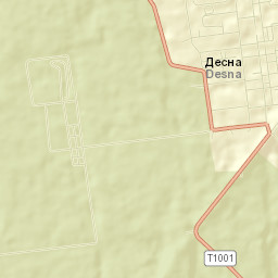 Desna Street Map
