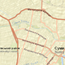Sumy Street Map