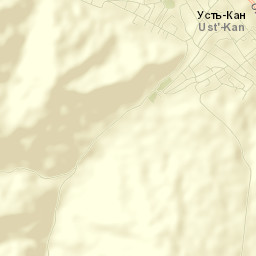 Ust’-Kan Street Map