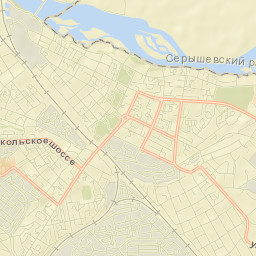 Belogorsk Street Map