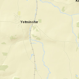 Yetminster Street Map