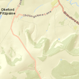 Shillingstone Street Map