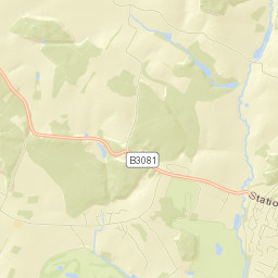 B3081, Wimborne, Dorset BH21, UK Street Map