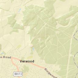 Verwood Street Map
