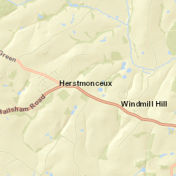 Herstmonceux Street Map