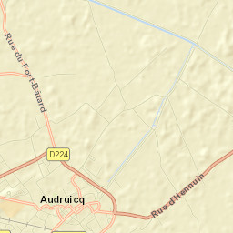 Audruicq Street Map