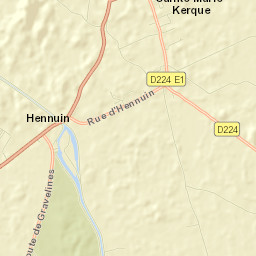 Sainte-Marie-Kerque Street Map