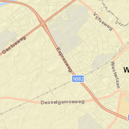 Waregem Street Map