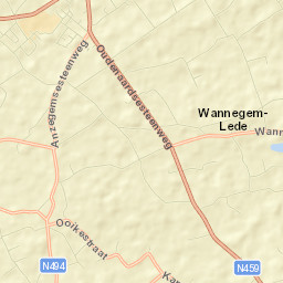 Kruishoutem Street Map