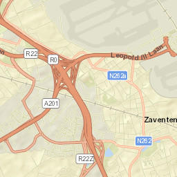 Zaventem Street Map