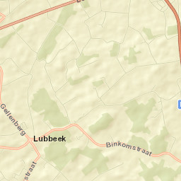 Lubbeek Street Map