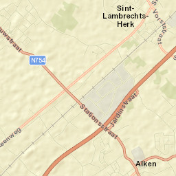 Terkoest Street Map