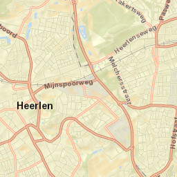 Meezenbroek Street Map