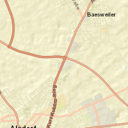 Alsdorf Street Map