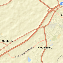 Aldenhoven Street Map