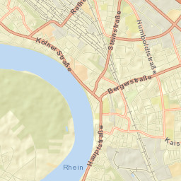 Gremberghoven Street Map