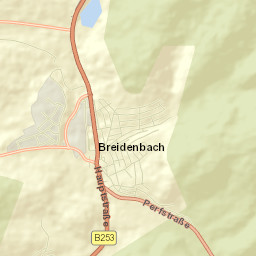 Breidenbach Street Map