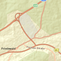 Friedewald Street Map