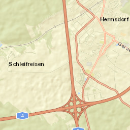 Hermsdorf Street Map