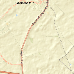 Großenstein Street Map