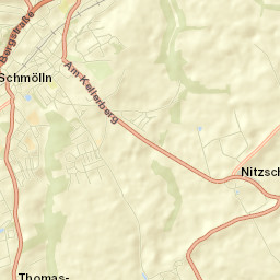 Schmölln Street Map