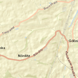 Gößnitz Street Map