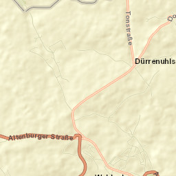 Waldenburg Street Map