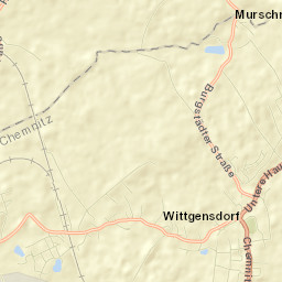 Wittgensdorf Street Map