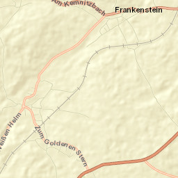 Frankenstein Street Map